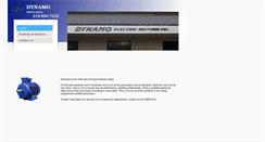 Desktop Screenshot of dynamoelectricmotor.com